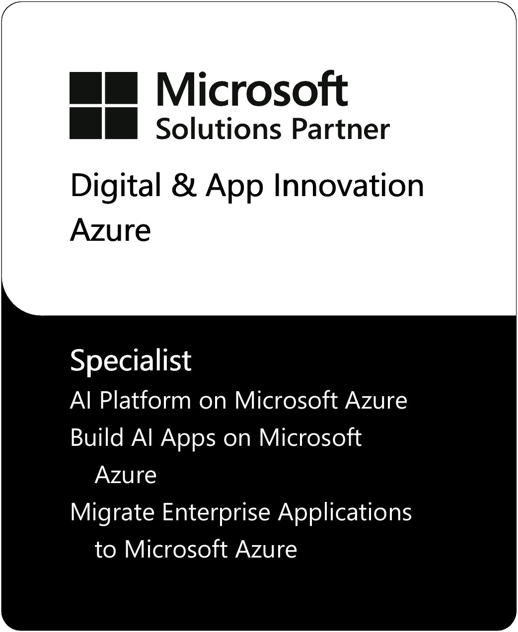 Digital & App Innovation Specialization B&W