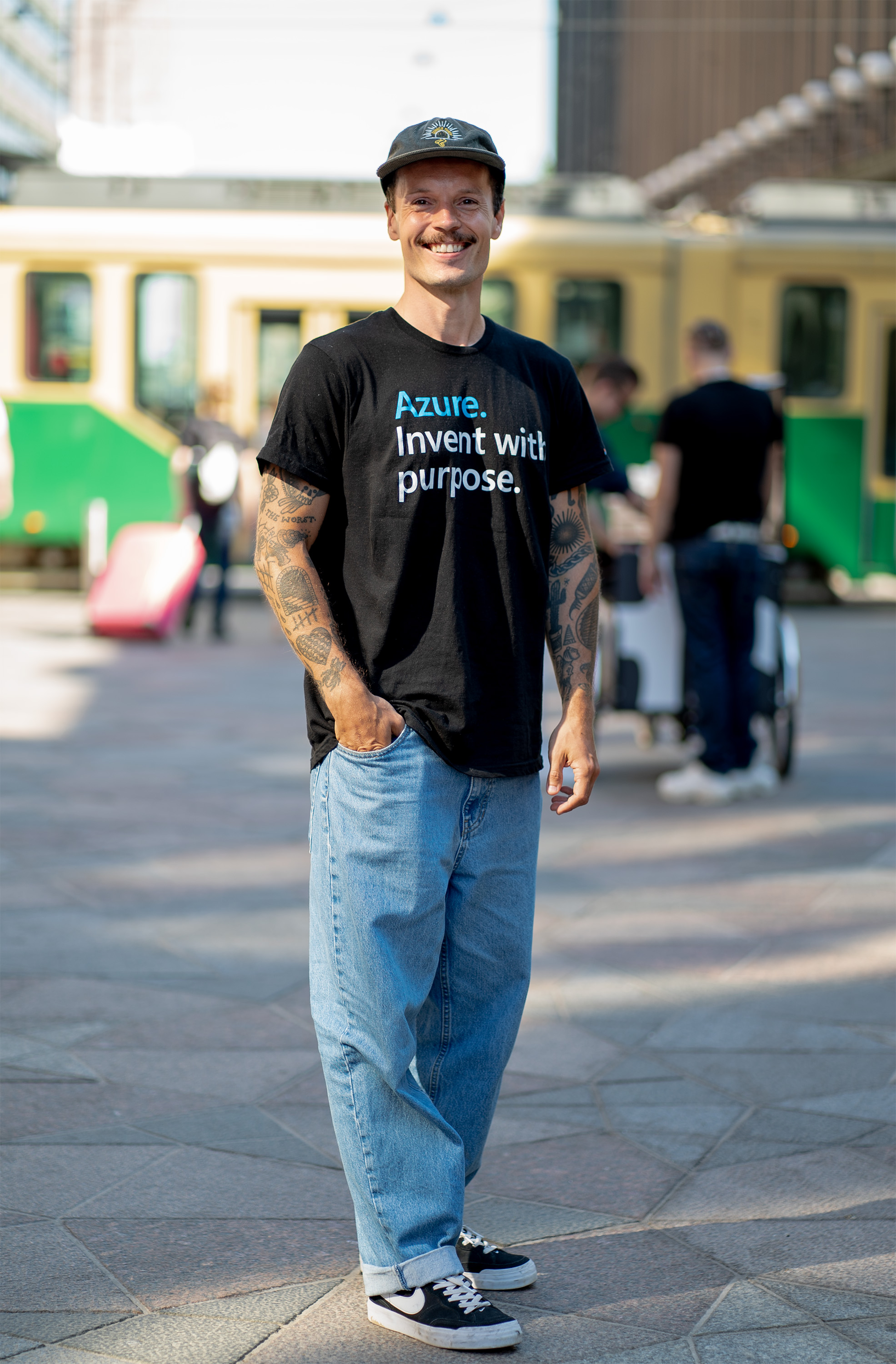 Janne E, keskuskadulla