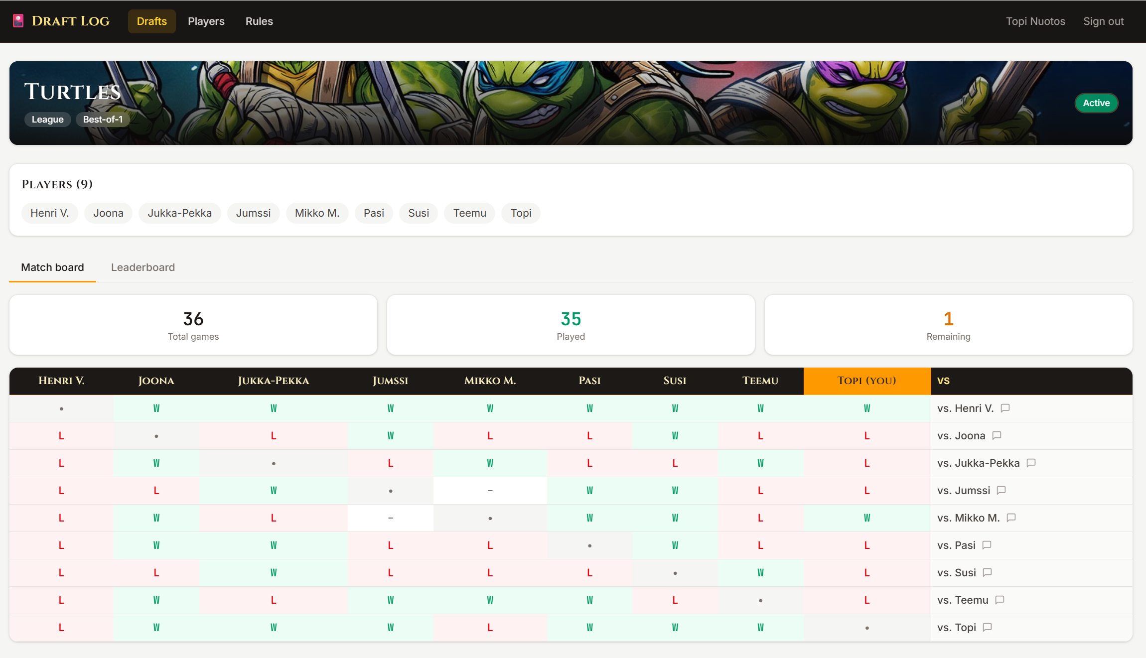 MTG app