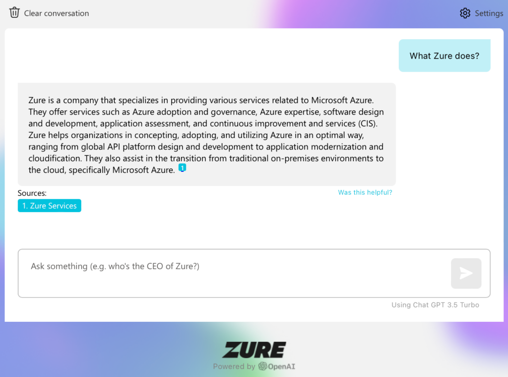 Testing AI-based chatbot: An example of the non-deterministic nature