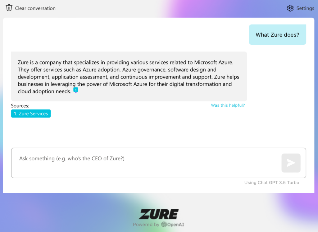 Testing AI-based chatbot: An example of the non-deterministic nature