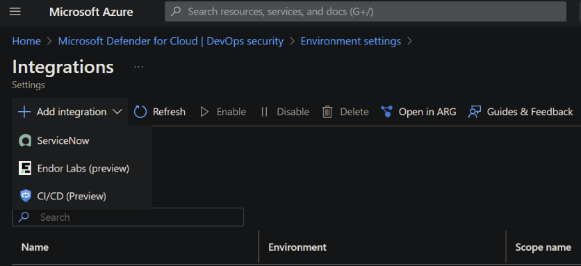 Integrations