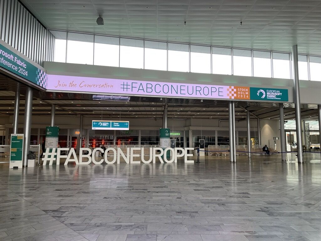 Samu Niemelä, Zure Data Architect at Fabric Conference Fabcon Europe in 2024.