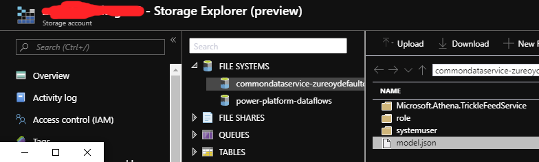 Publish CDM folder as REST endpoints - Zure