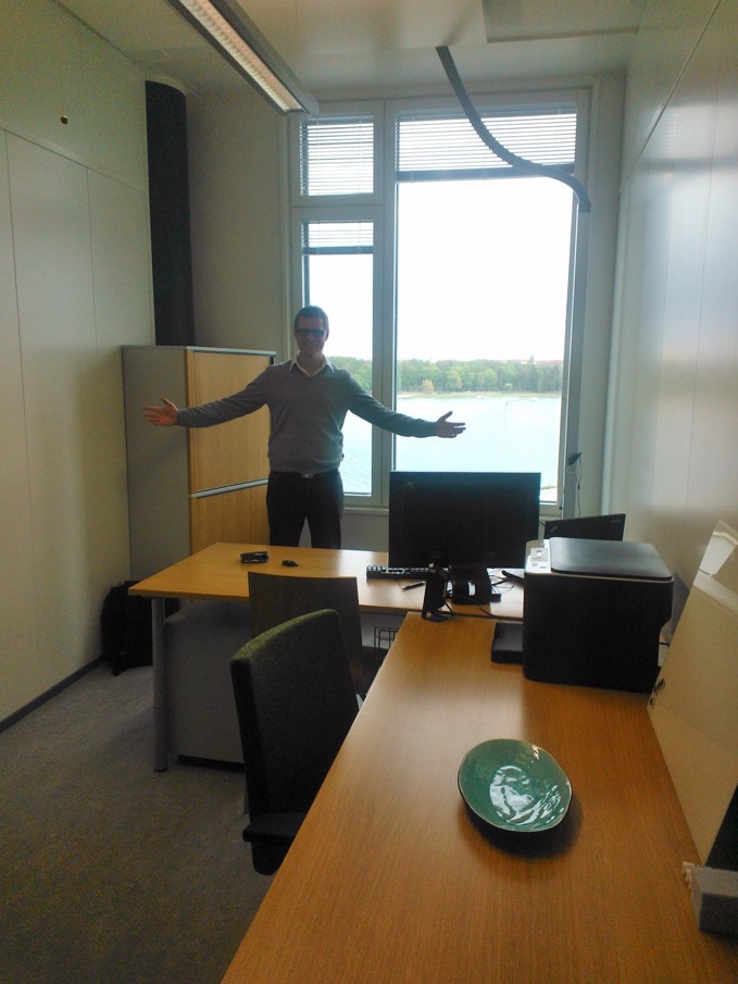 Zure's first office