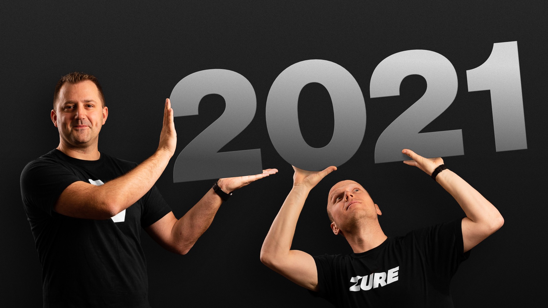 Glenn and Pieter holding 2021