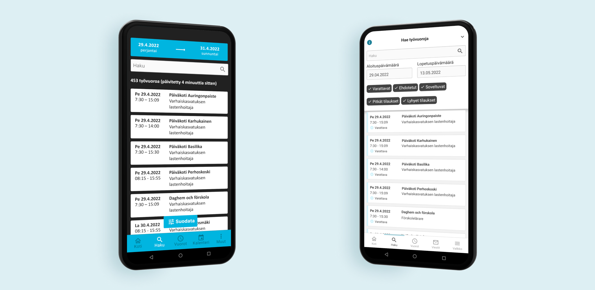 Seure – Customer and employee app redesign